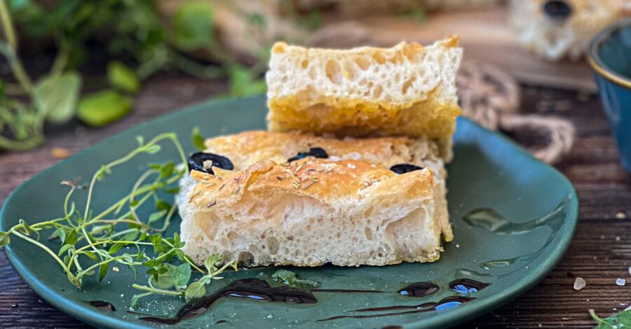 foccacia z rozmarynem