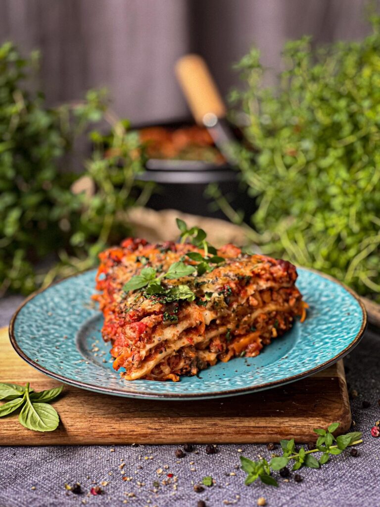 lasagne z warzywami